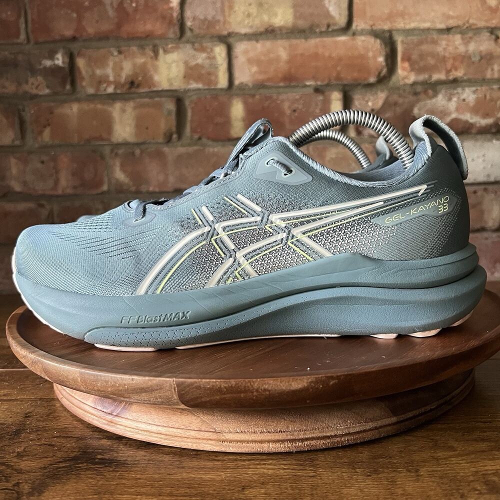 Asics Gel-Kayano 33 Stability Max Cushion Neutral Running Teal Women's 11 Shoes